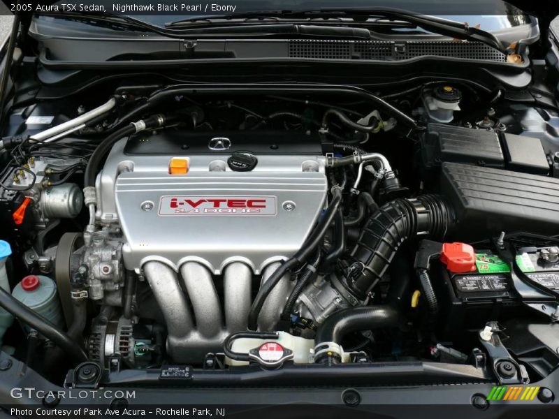 Nighthawk Black Pearl / Ebony 2005 Acura TSX Sedan