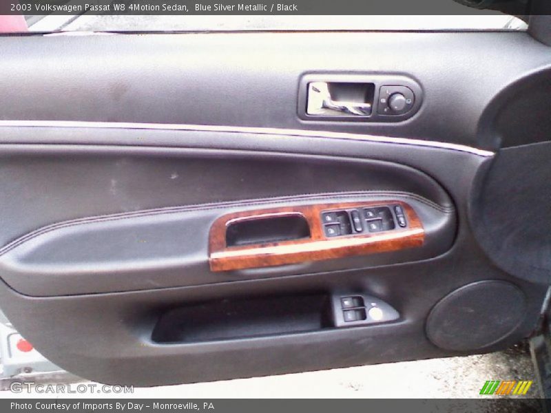 Blue Silver Metallic / Black 2003 Volkswagen Passat W8 4Motion Sedan