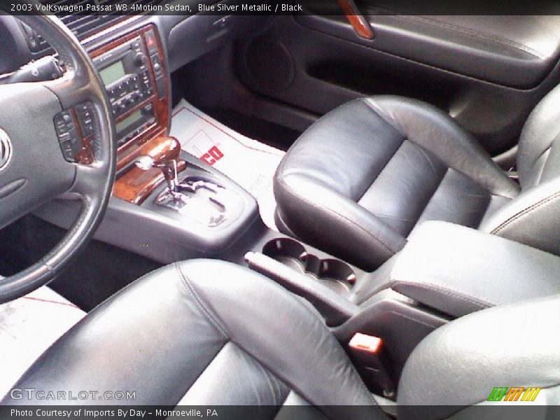 Blue Silver Metallic / Black 2003 Volkswagen Passat W8 4Motion Sedan