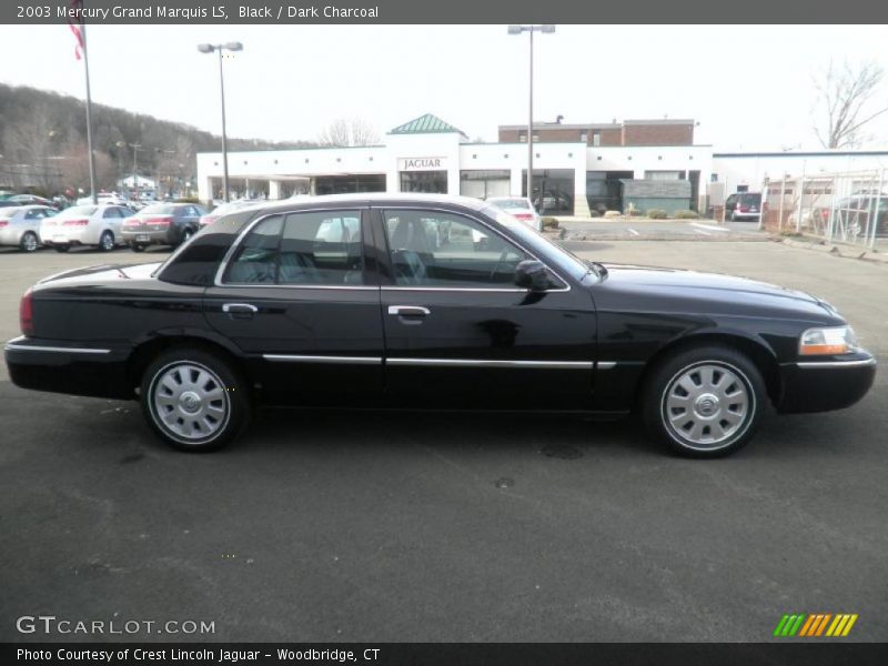 Black / Dark Charcoal 2003 Mercury Grand Marquis LS
