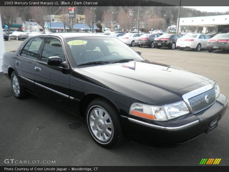 Black / Dark Charcoal 2003 Mercury Grand Marquis LS