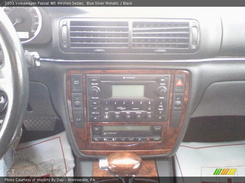 Blue Silver Metallic / Black 2003 Volkswagen Passat W8 4Motion Sedan