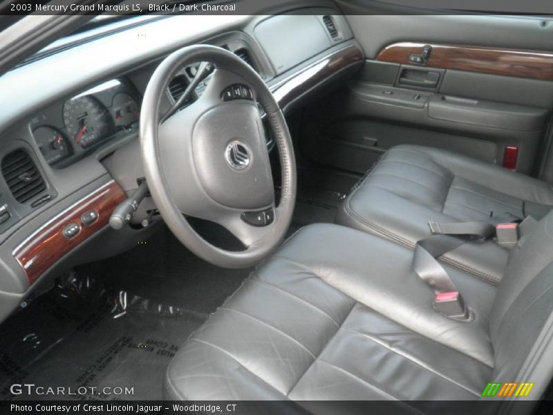 Black / Dark Charcoal 2003 Mercury Grand Marquis LS