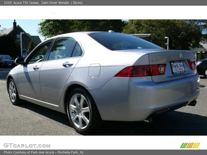 Satin Silver Metallic / Ebony 2005 Acura TSX Sedan