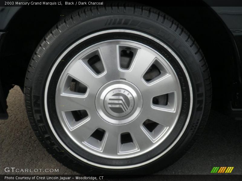Black / Dark Charcoal 2003 Mercury Grand Marquis LS