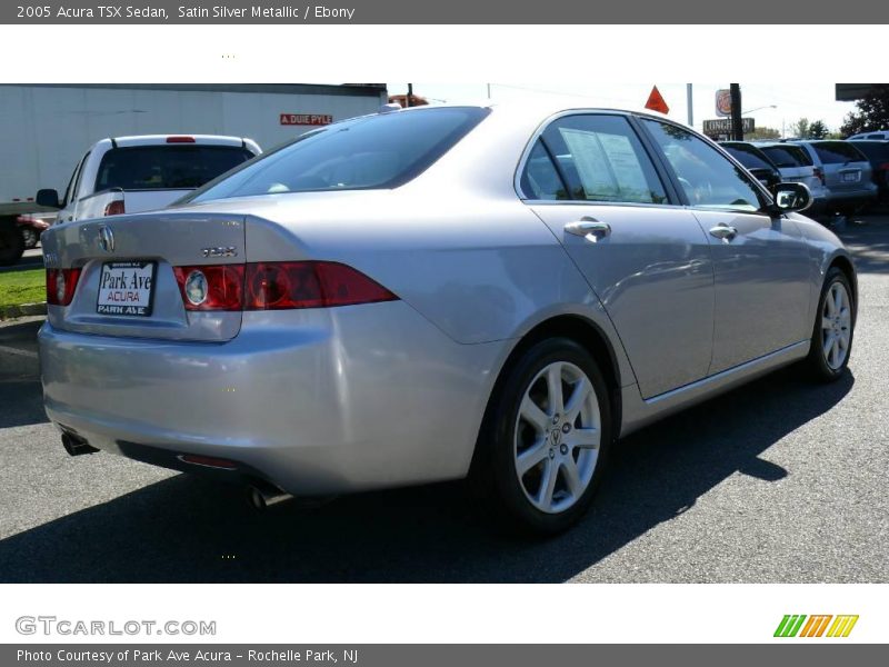 Satin Silver Metallic / Ebony 2005 Acura TSX Sedan
