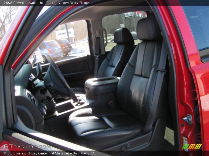 Victory Red / Ebony 2008 Chevrolet Avalanche LT 4x4