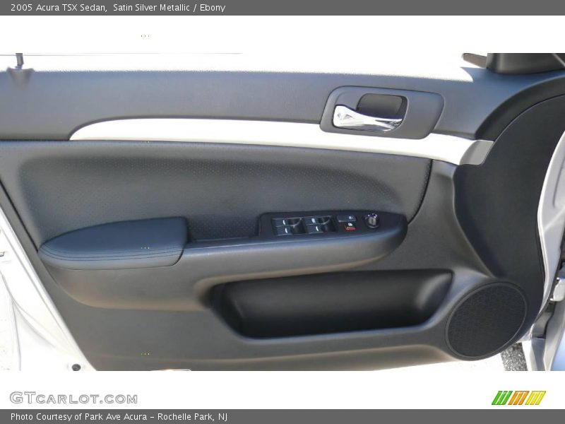 Satin Silver Metallic / Ebony 2005 Acura TSX Sedan