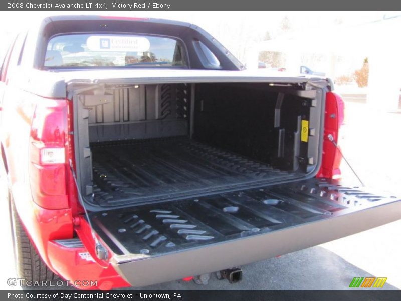 Victory Red / Ebony 2008 Chevrolet Avalanche LT 4x4