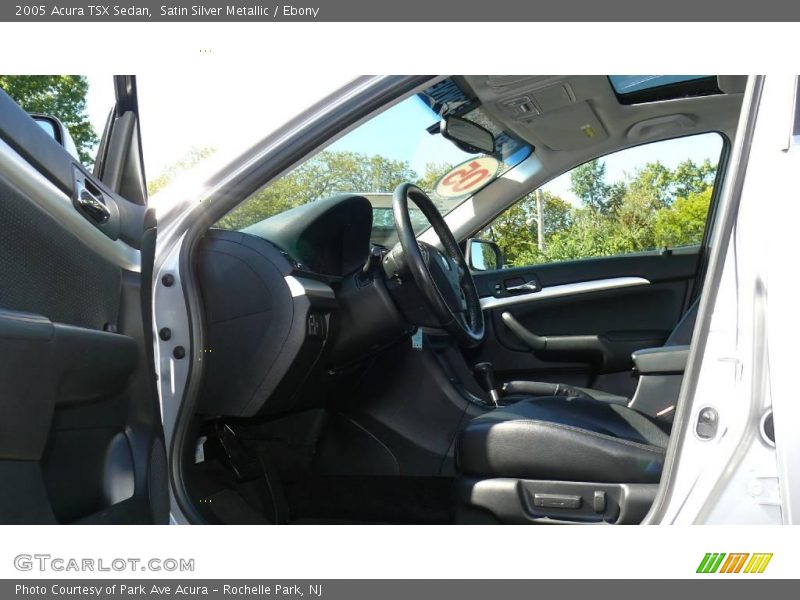 Satin Silver Metallic / Ebony 2005 Acura TSX Sedan