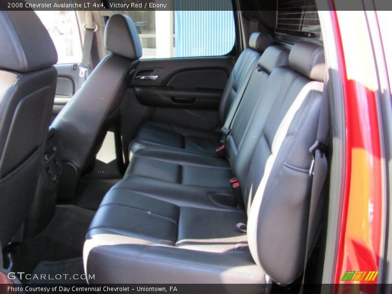 Victory Red / Ebony 2008 Chevrolet Avalanche LT 4x4