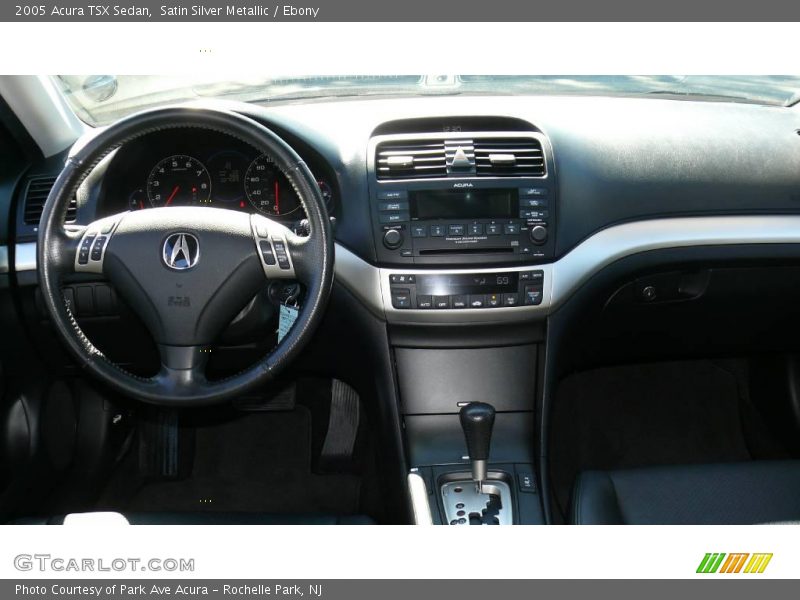 Satin Silver Metallic / Ebony 2005 Acura TSX Sedan