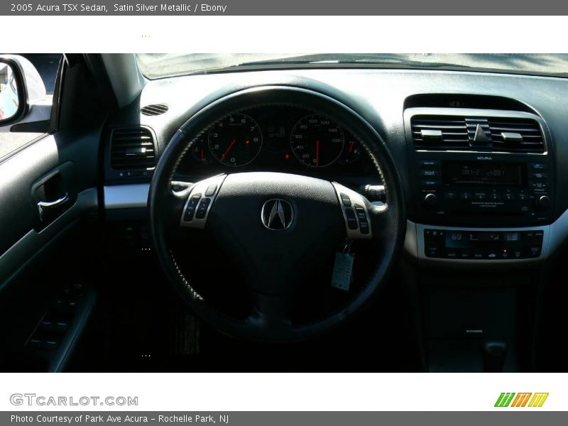 Satin Silver Metallic / Ebony 2005 Acura TSX Sedan