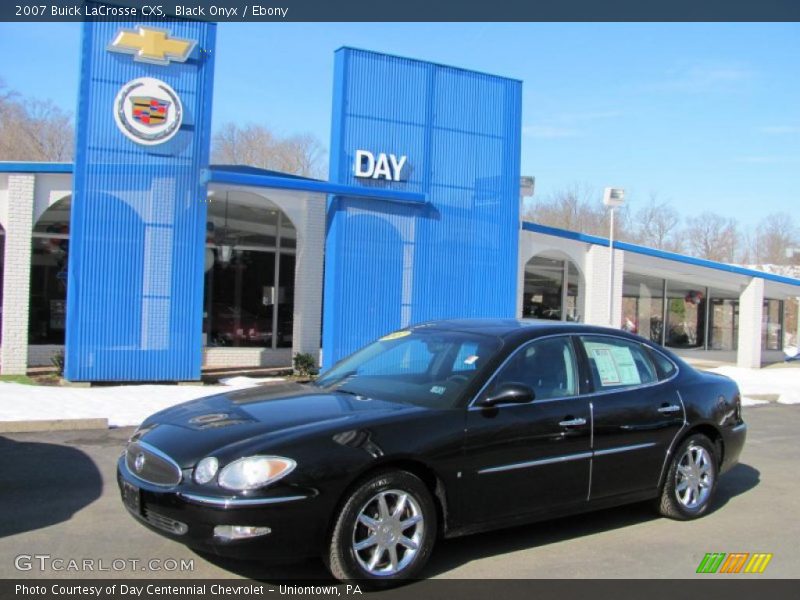 Black Onyx / Ebony 2007 Buick LaCrosse CXS