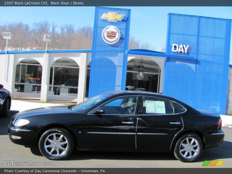 Black Onyx / Ebony 2007 Buick LaCrosse CXS