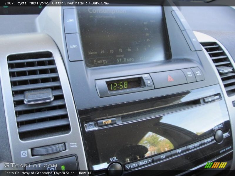 Classic Silver Metallic / Dark Gray 2007 Toyota Prius Hybrid