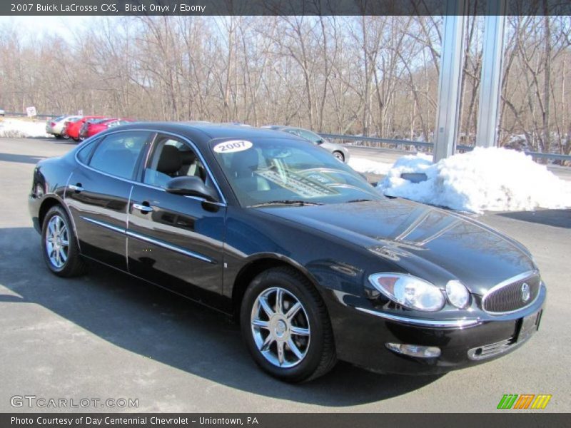 Black Onyx / Ebony 2007 Buick LaCrosse CXS
