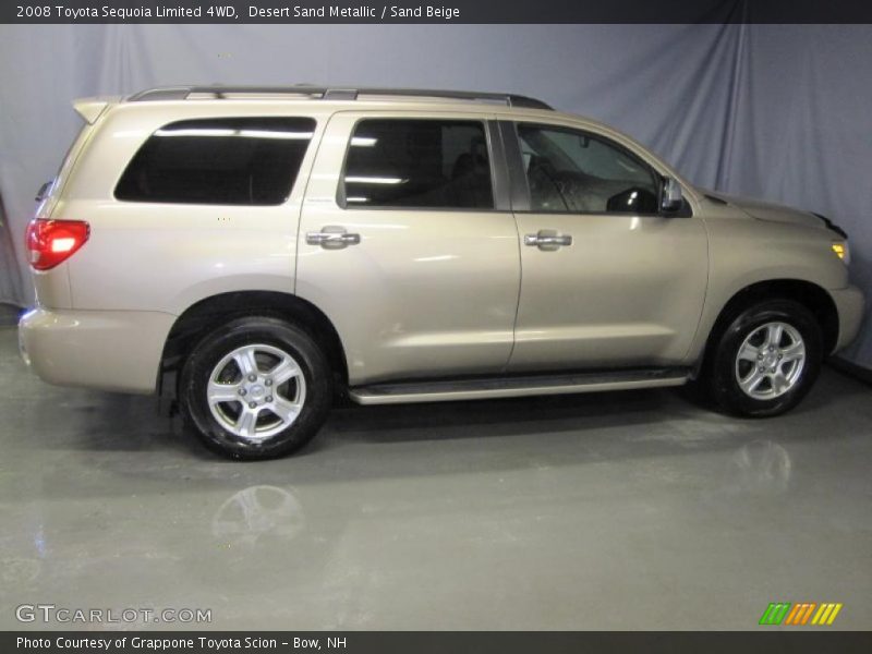 Desert Sand Metallic / Sand Beige 2008 Toyota Sequoia Limited 4WD