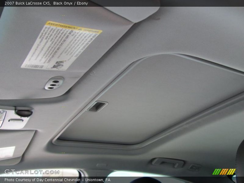 Black Onyx / Ebony 2007 Buick LaCrosse CXS