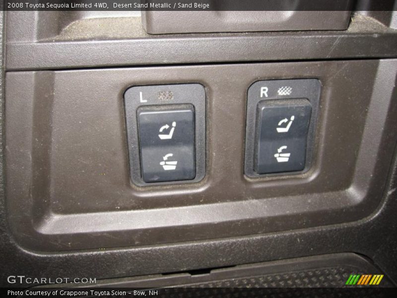 Desert Sand Metallic / Sand Beige 2008 Toyota Sequoia Limited 4WD