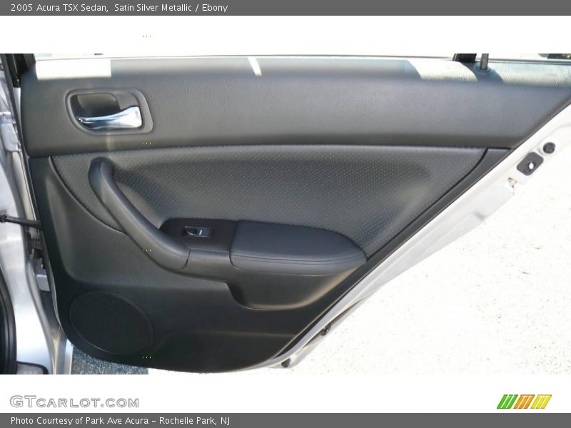Satin Silver Metallic / Ebony 2005 Acura TSX Sedan