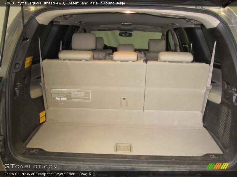 Desert Sand Metallic / Sand Beige 2008 Toyota Sequoia Limited 4WD