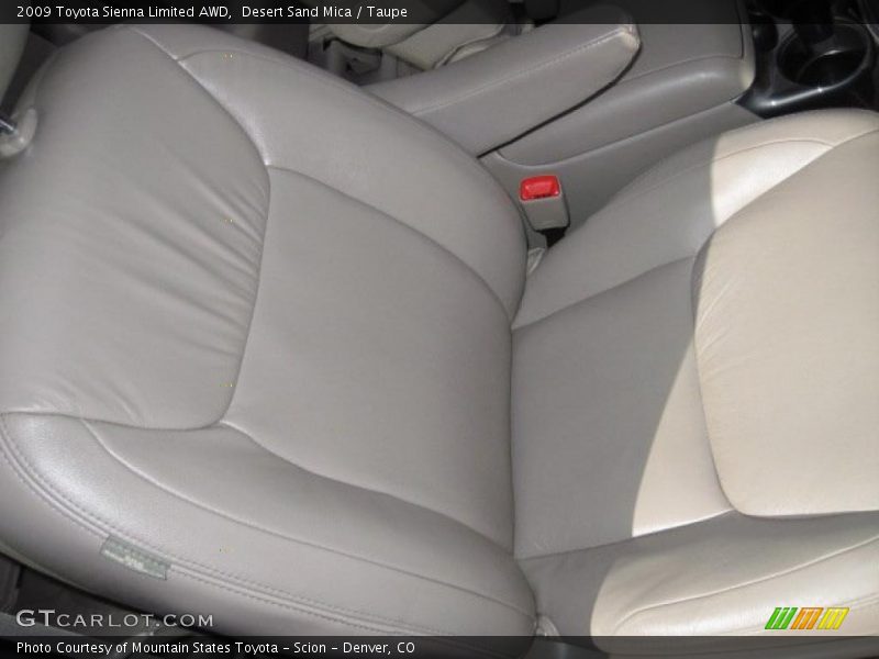 Desert Sand Mica / Taupe 2009 Toyota Sienna Limited AWD