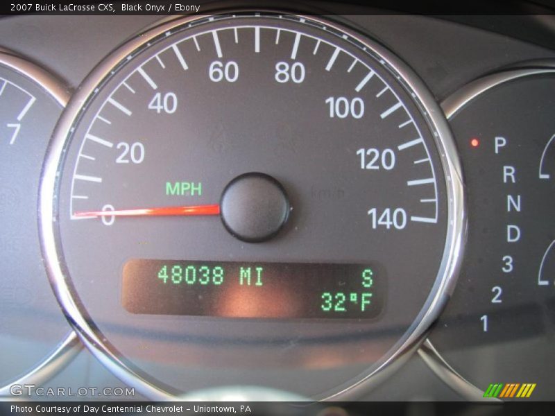 Black Onyx / Ebony 2007 Buick LaCrosse CXS