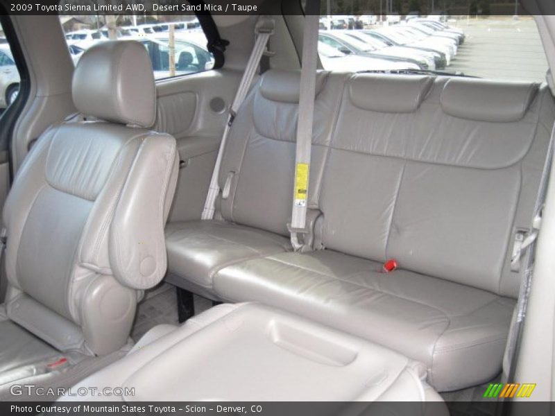 Desert Sand Mica / Taupe 2009 Toyota Sienna Limited AWD
