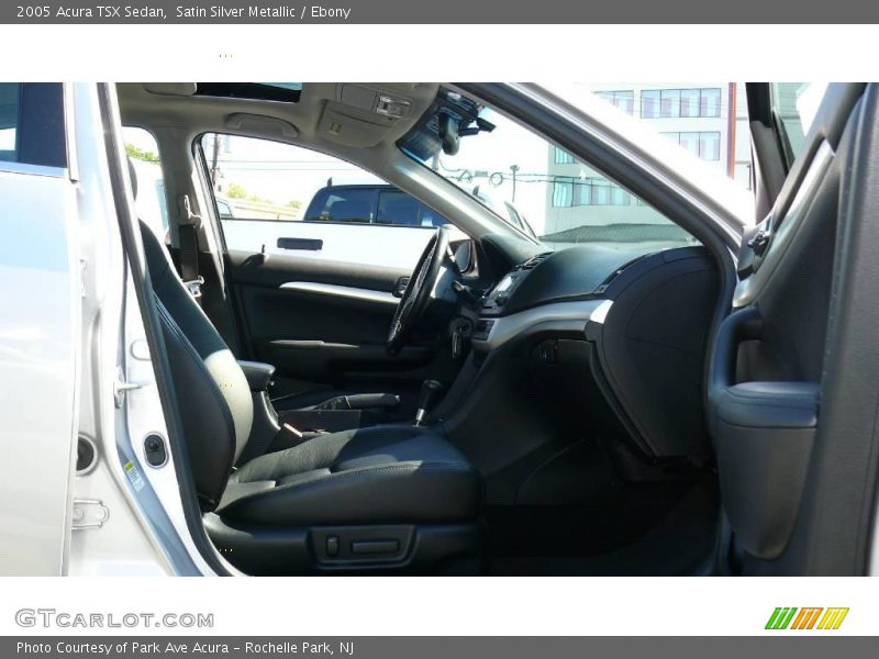 Satin Silver Metallic / Ebony 2005 Acura TSX Sedan