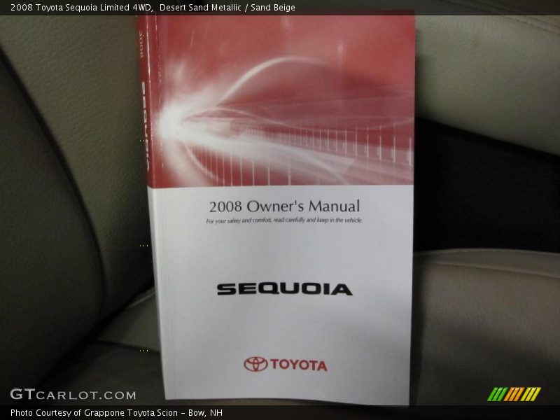 Desert Sand Metallic / Sand Beige 2008 Toyota Sequoia Limited 4WD
