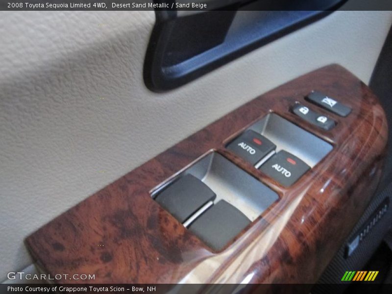 Desert Sand Metallic / Sand Beige 2008 Toyota Sequoia Limited 4WD