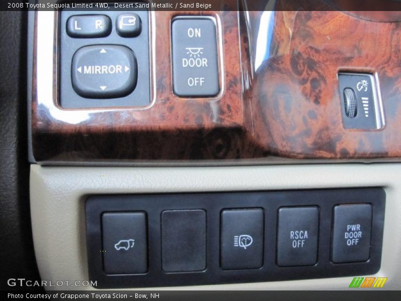 Desert Sand Metallic / Sand Beige 2008 Toyota Sequoia Limited 4WD