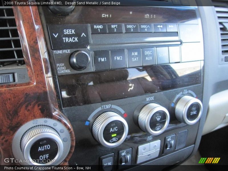 Desert Sand Metallic / Sand Beige 2008 Toyota Sequoia Limited 4WD