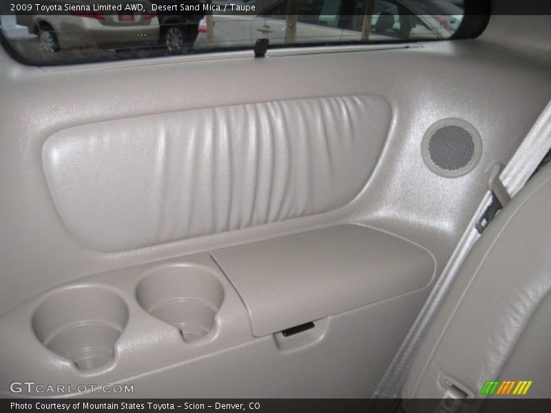 Desert Sand Mica / Taupe 2009 Toyota Sienna Limited AWD