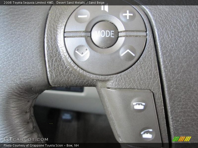 Desert Sand Metallic / Sand Beige 2008 Toyota Sequoia Limited 4WD