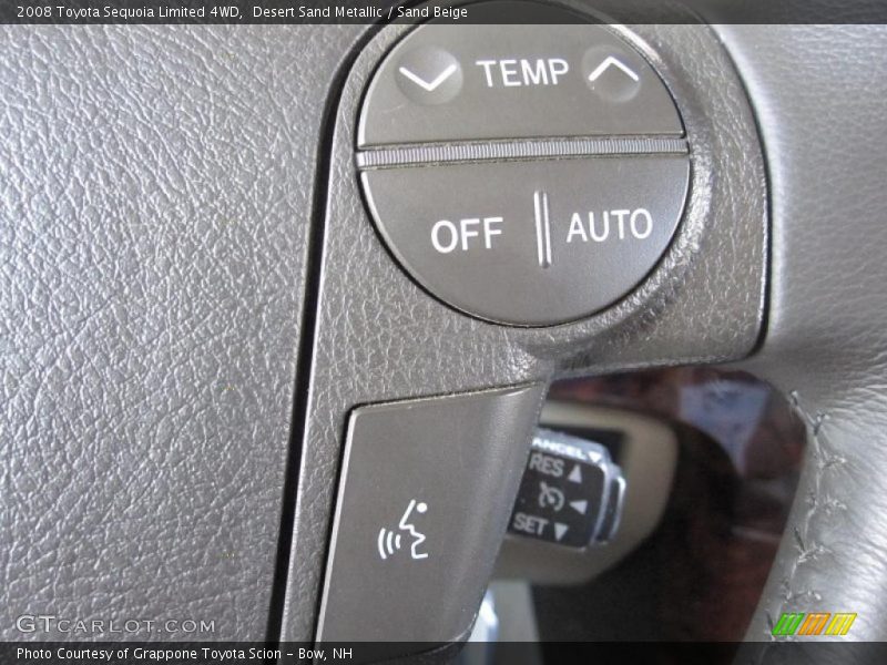 Desert Sand Metallic / Sand Beige 2008 Toyota Sequoia Limited 4WD