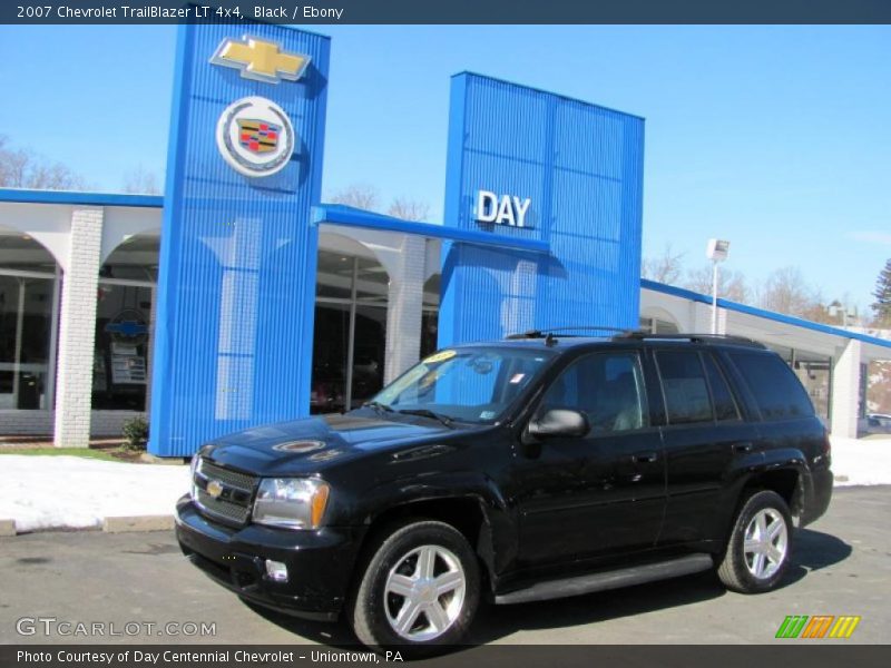 Black / Ebony 2007 Chevrolet TrailBlazer LT 4x4