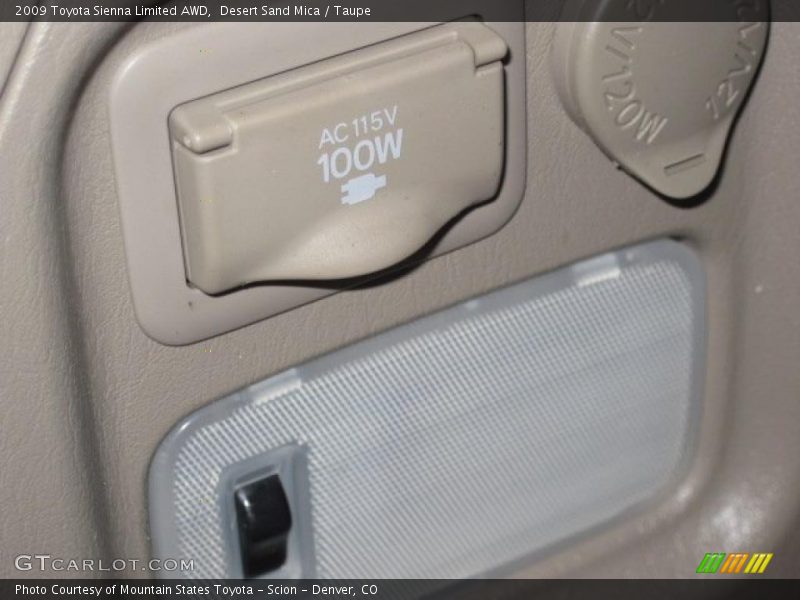 Desert Sand Mica / Taupe 2009 Toyota Sienna Limited AWD