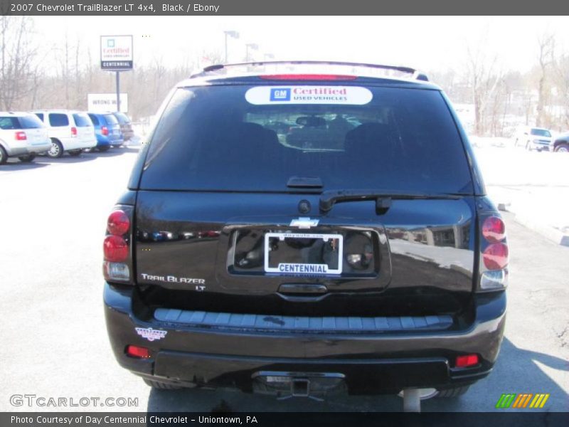 Black / Ebony 2007 Chevrolet TrailBlazer LT 4x4