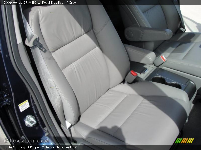 Royal Blue Pearl / Gray 2009 Honda CR-V EX-L