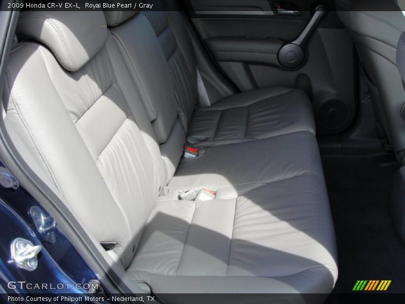 Royal Blue Pearl / Gray 2009 Honda CR-V EX-L