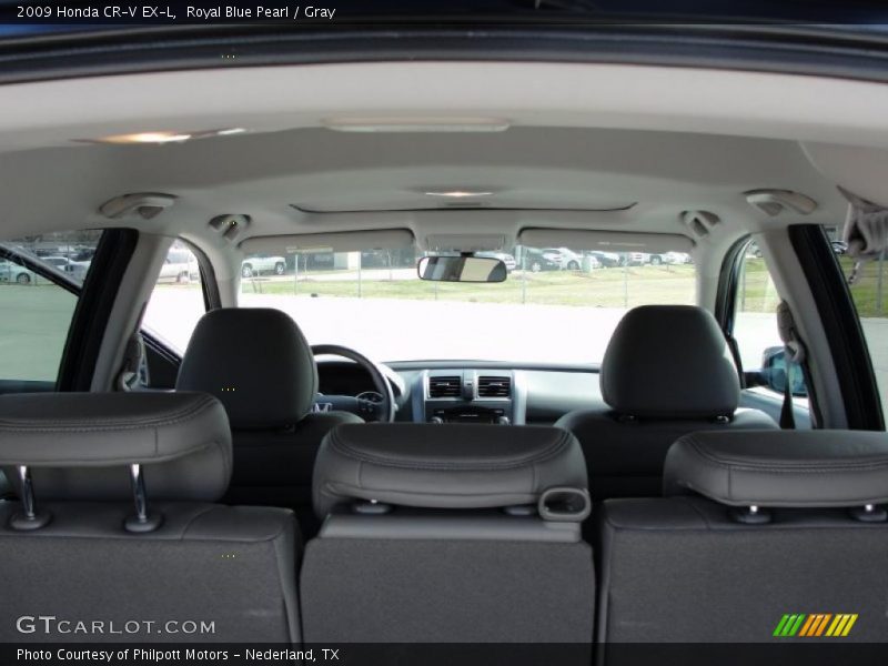 Royal Blue Pearl / Gray 2009 Honda CR-V EX-L