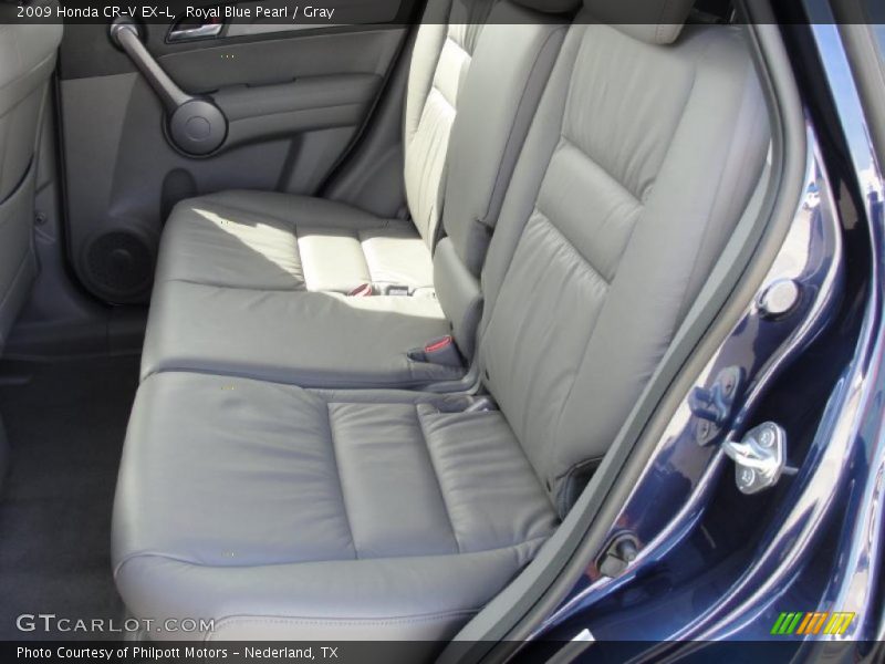 Royal Blue Pearl / Gray 2009 Honda CR-V EX-L