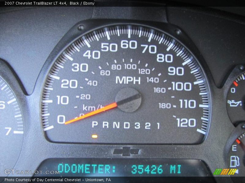 Black / Ebony 2007 Chevrolet TrailBlazer LT 4x4