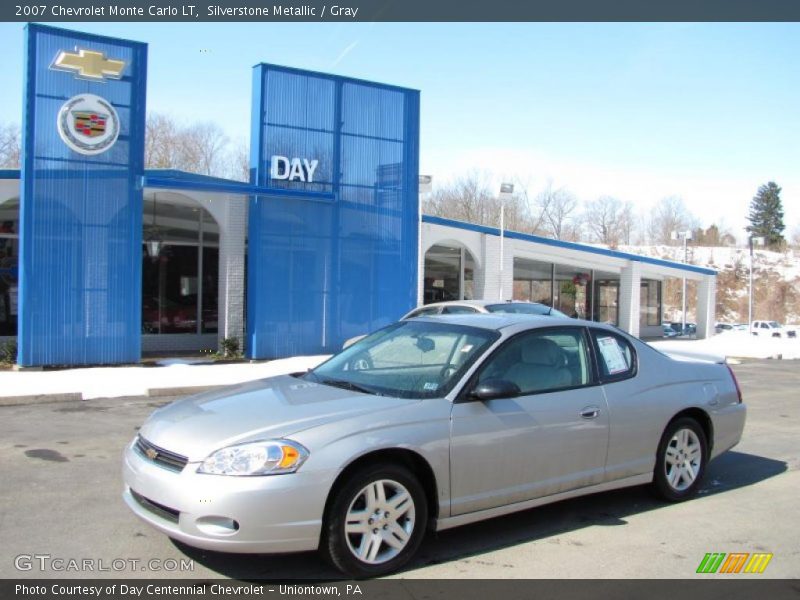 Silverstone Metallic / Gray 2007 Chevrolet Monte Carlo LT
