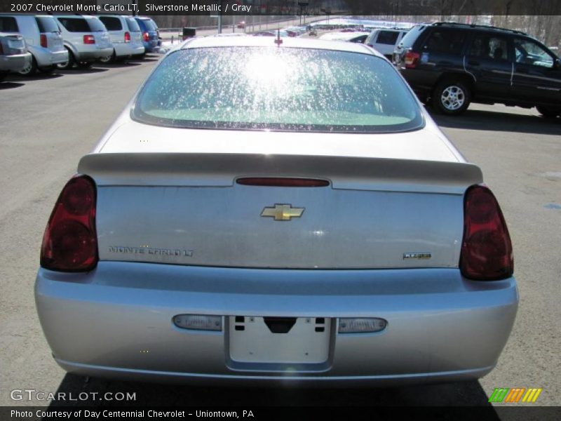 Silverstone Metallic / Gray 2007 Chevrolet Monte Carlo LT