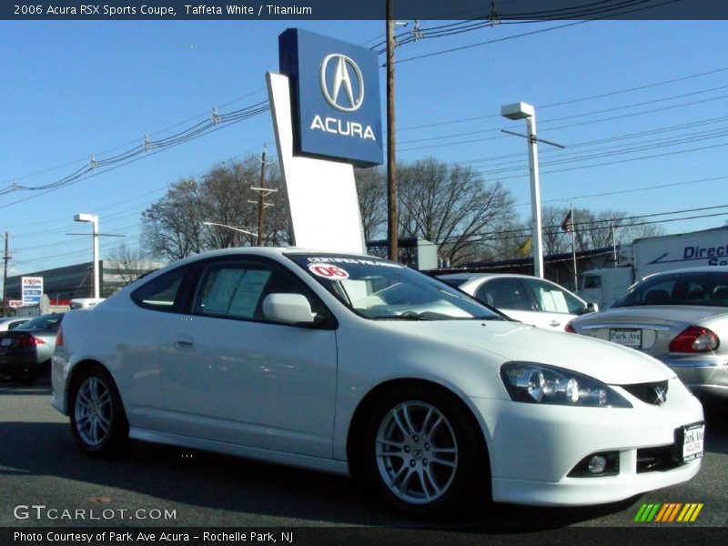 Taffeta White / Titanium 2006 Acura RSX Sports Coupe