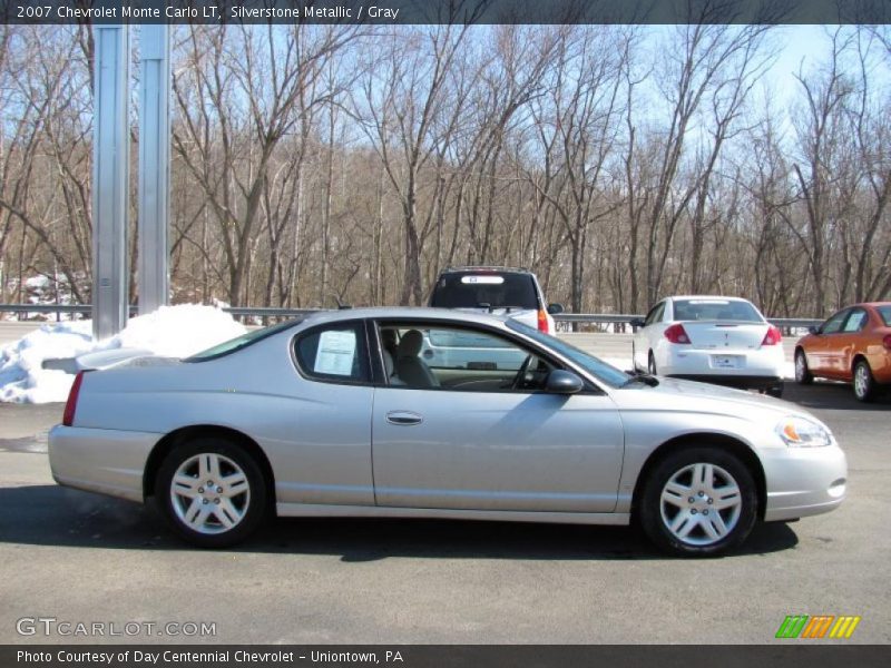 Silverstone Metallic / Gray 2007 Chevrolet Monte Carlo LT