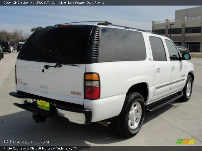 Summit White / Pewter/Dark Pewter 2004 GMC Yukon XL 1500 SLT